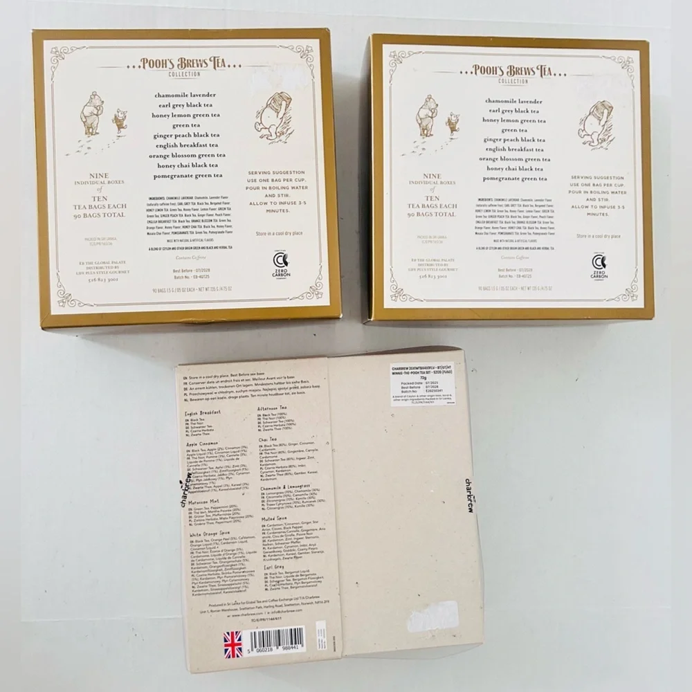 Charbrew | Winnie The Pooh 216 Assortment Tea Gift Set Flavor Varieties